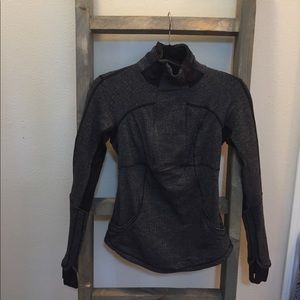 Lululemon half zip pull over herringbone 4